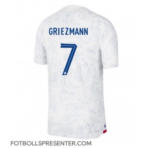 Frankrike Antoine Griezmann #7 Borta Matchtröja VM 2022 Kortärmad